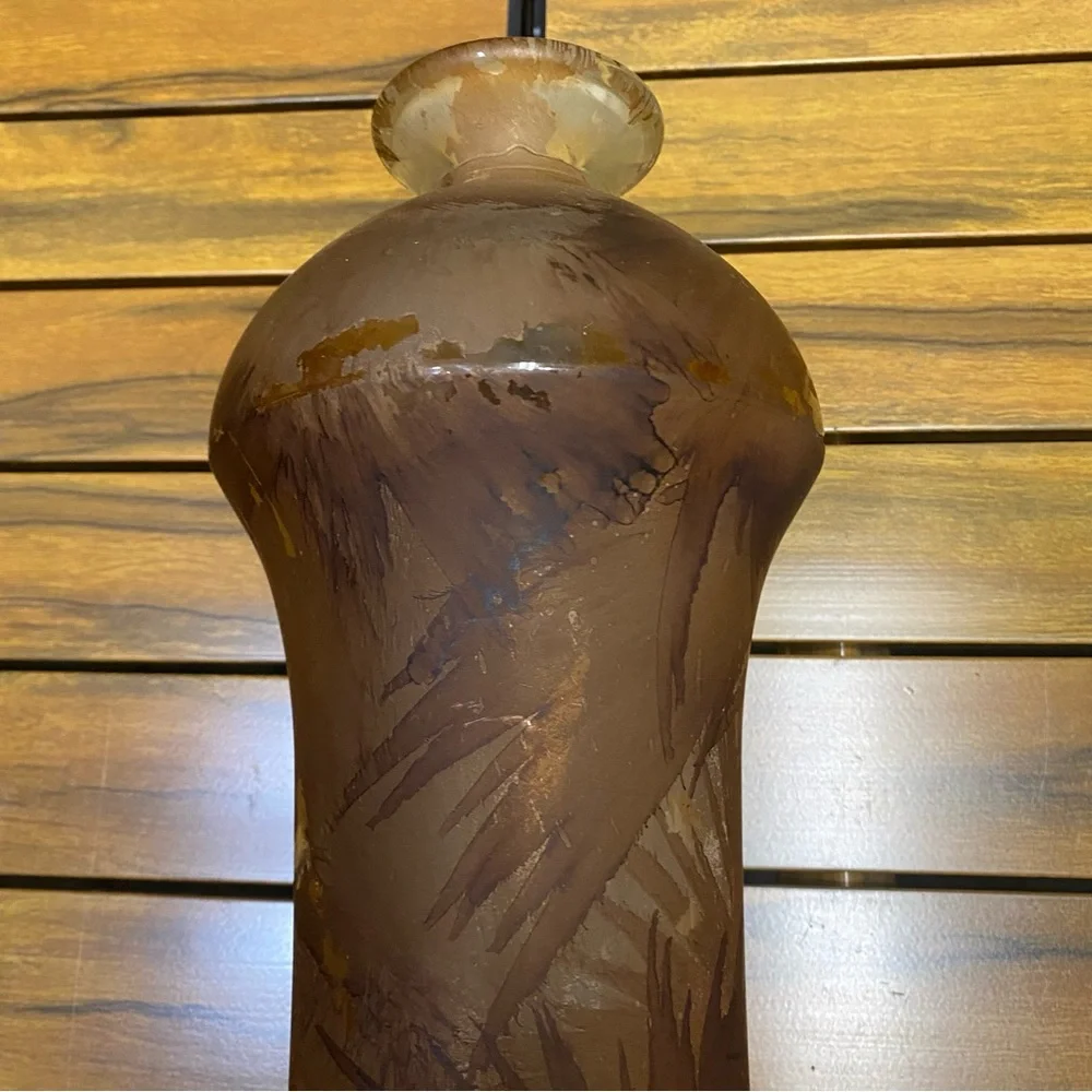 Vidrios San Miguel Glass Vase Gala Bottle Handmade in Spain Recycled Glassware